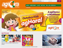 Tablet Screenshot of aghoraconveniencia.com.br